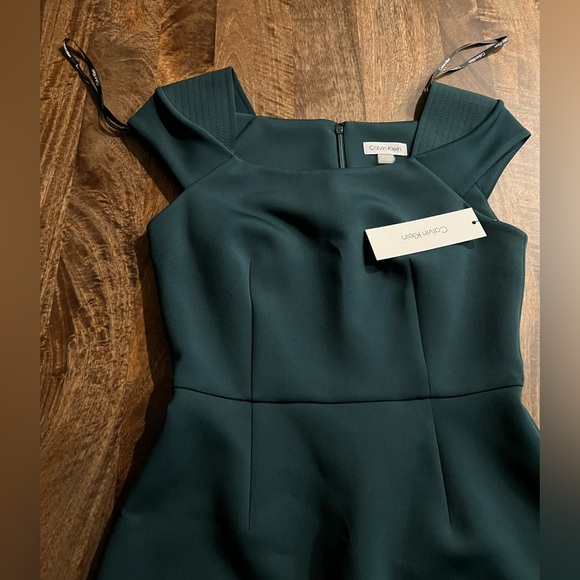 NWT Rare Klein Emerald Green Dress - Picture 3 of 7
